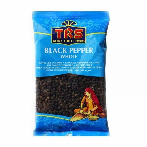 Black pepper, whole, TRS, 100g