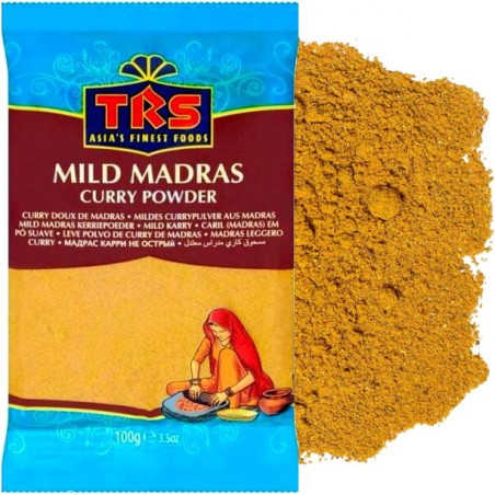Mild Madras curry mix, TRS, 100g