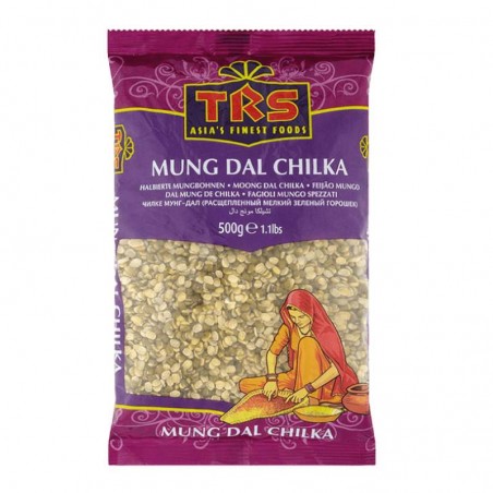 Skaldytos spindulinės pupuolės Moong Dal Chilka, TRS, 500g