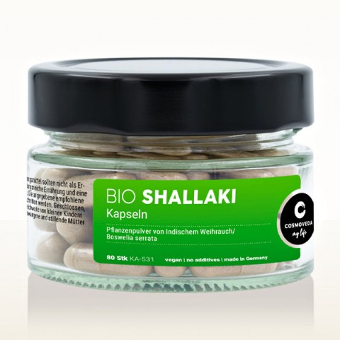 Boswellia Shallaki, Cosmoveda, 80 organic capsules