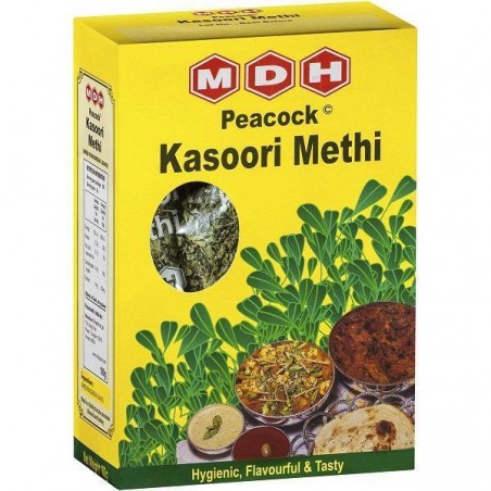 Džiovinti ožragių lapeliai Kasoori Methi, MDH, 100g