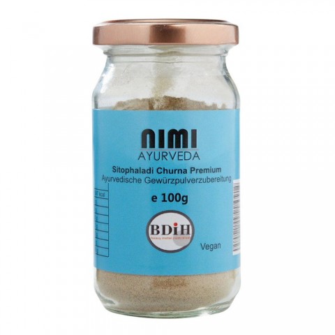 Sitophaladi herbal blend powder, Nimi Ayurveda, 100g