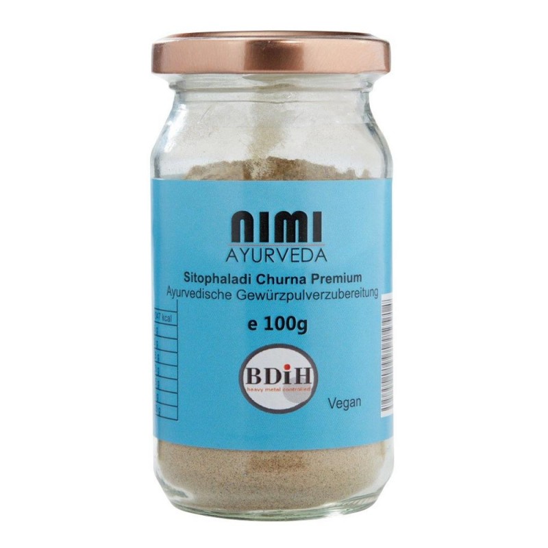 Sitophaladi žolelių mišinys milteliais, Nimi Ayurveda, 100g