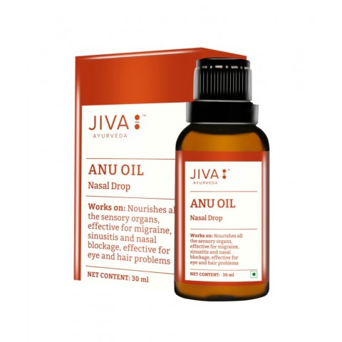 Oil for the nose Anu Oil, Jiva Ayurveda, 30ml