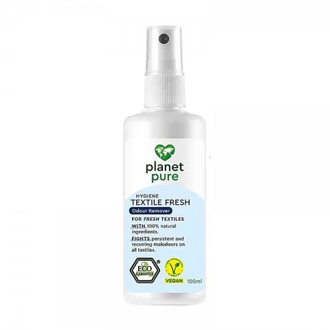 Hygienic textile deodorant spray for laundry, Planet Pure, 100ml