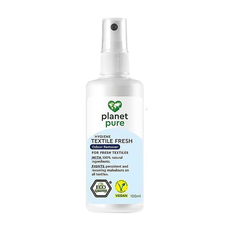 Higieniškas tekstilinis deo purškiklis skalbiniams, Planet Pure, 100ml