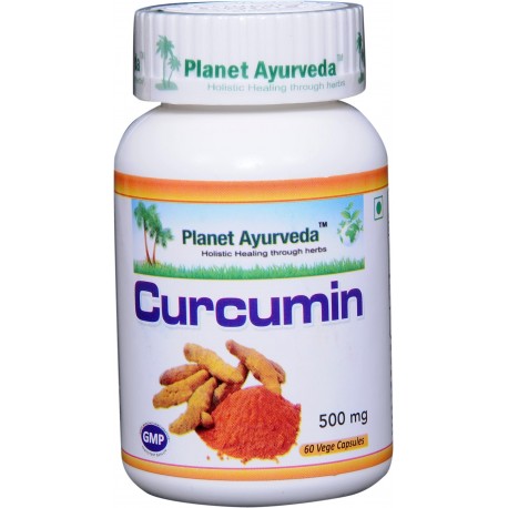 Maisto papildas "CURCUMIN", Planet Ayurveda, 60 kapsulių Maisto papildas "CURCUMIN", Planet Ayurveda, 60 kapsulių