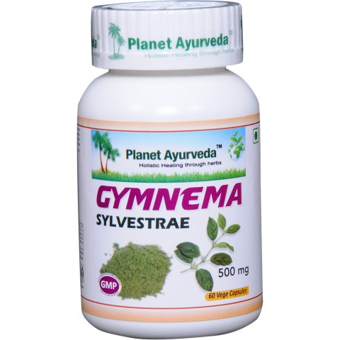Food supplement Gymnema Sylvestrae, Planet Ayurveda, 60 capsules