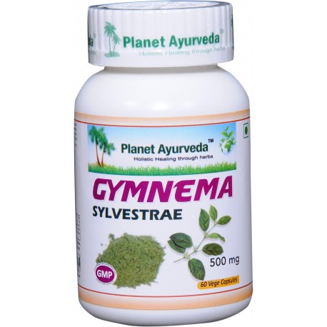 Maisto papildas "Gymnema Sylvestrae", Planet Ayurveda, 60 kapsulių Maisto papildas "Gymnema Sylvestrae", Planet Ayurveda, 60 kapsulių