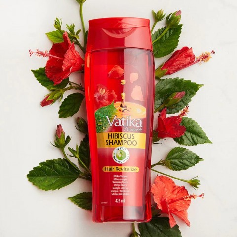 Shampoo with hibiscus oil, Vatika Dabur, 425 ml