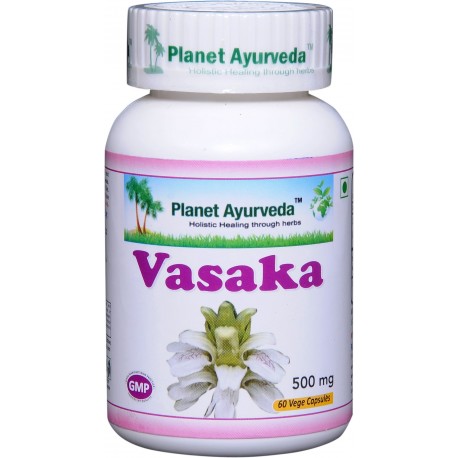 Maisto papildas "VASAKA" (riešutinė justicija), Planet Ayurveda, 60 kapsulių Maisto papildas "VASAKA" (riešutinė justicija), Planet Ayurveda, 60 kapsulių