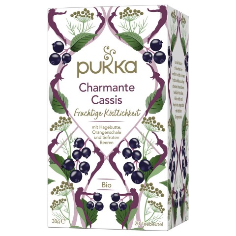 Blackcurrant Beauty Tea, Pukka, 20 packets