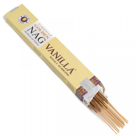 Smilkalų lazdelės Vanilla, Vijayshree Golden, 15g