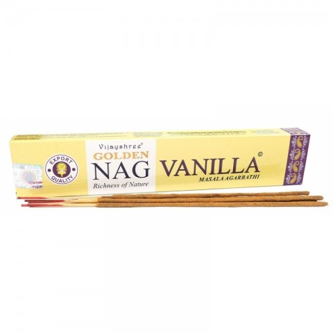 Smilkalų lazdelės Vanilla, Vijayshree Golden, 15g