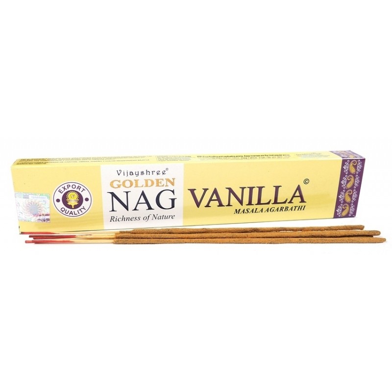 Vanilla incense sticks, Vijayshree Golden , 15g