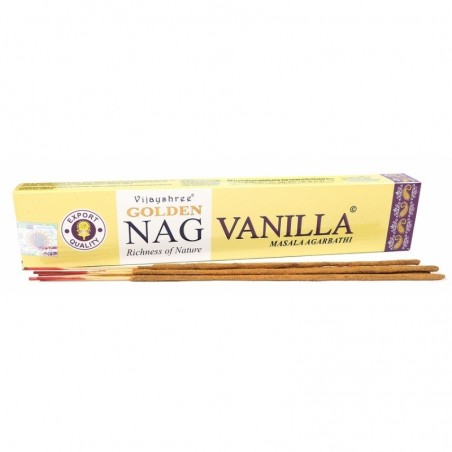 Smilkalų lazdelės Vanilla, Vijayshree Golden, 15g