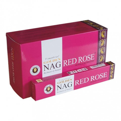 Smilkalų lazdelės Red Rose, Vijayshree Golden, 15g