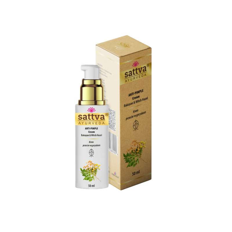 Anti Acne Cream Pro, Sattva Ayurveda, 50ml