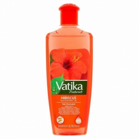 Kinrožių aliejus plaukams Hibiscus, Dabur Vatika, 200 ml