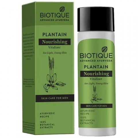 Atnaujinantis veido serumas vyrams Bio Plantain, Biotique, 120ml