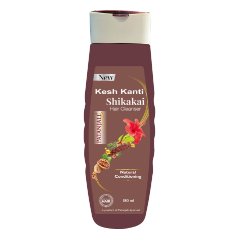 Strengthening Shampoo Kesh Kanti Shikakai, Patanjali, 180ml