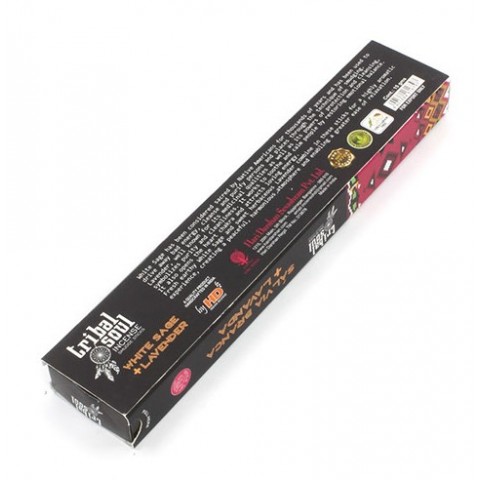 Incense sticks White Sage Lavender, Tribal Soul, 15g