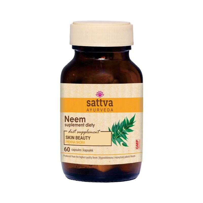 Пищевая добавка Neem, Sattva Ayurveda, 60 капсул
