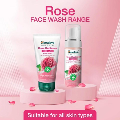 Micellar face wash Radiance Rose, Himalaya, 150ml