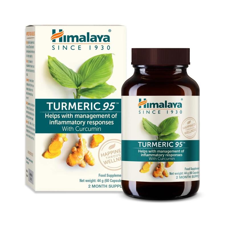 Turmeric 95 Organic, Himalaya, 60 capsules