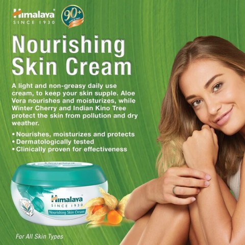 Nourishing face and body cream, Himalaya, 150ml