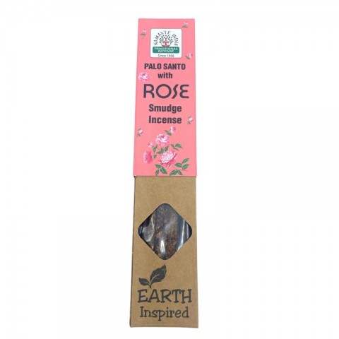 Žemės įkvėptos smilkalų lazdelės Rožė, Namaste India, 30g
