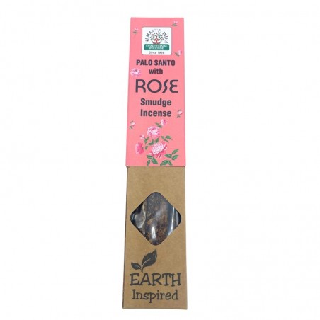 Žemės įkvėptos smilkalų lazdelės Rožė, Namaste India, 30g