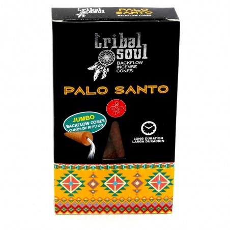 Atbulinio smilkymo kūginiai smilkalai Palo Santo, Tribal Soul, 15g