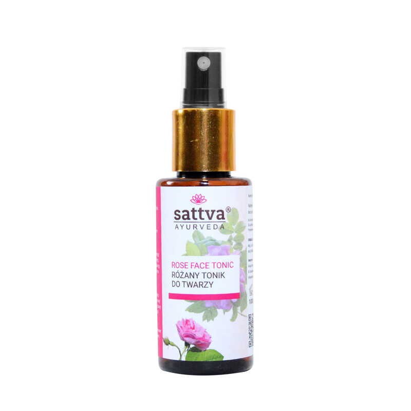 Veido tonikas Rožių Vanduo, Sattva Ayurveda, 100ml