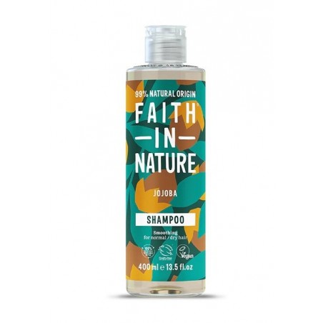 Šampūnas su simondsijų aliejumi Jojoba, Faith In Nature, 400ml