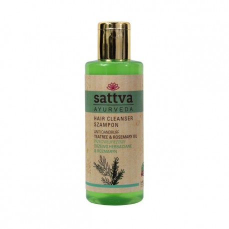Plaukų šampūnas nuo pleiskanų ANTIDANDRUFF, Sattva Ayurveda, 210ml Plaukų šampūnas nuo pleiskanų ANTIDANDRUFF, Sattva Ayurveda, 210ml