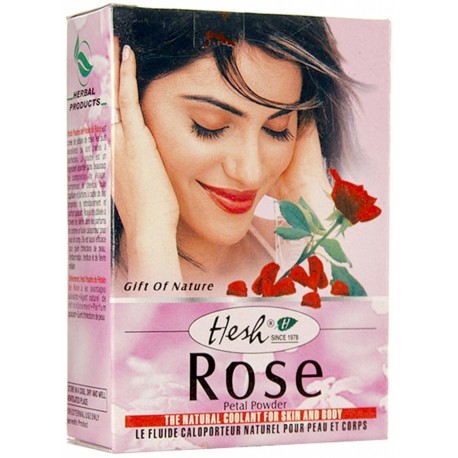 Herbal face mask with rose petals Rose, Hesh, 100g