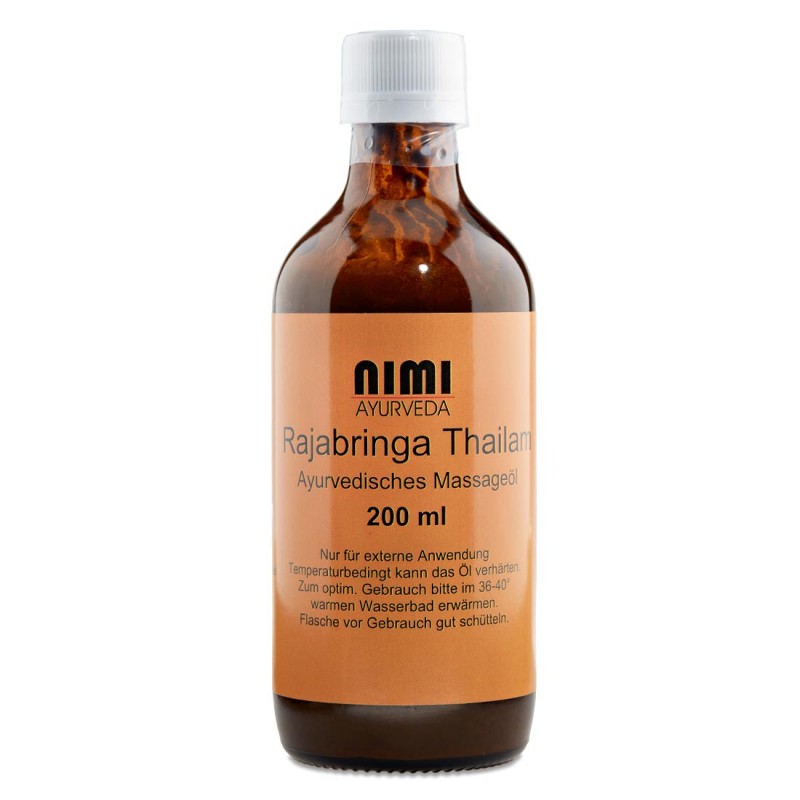 Plaukų aliejus Rajabringa Thailam, Nimi Ayurveda, 200ml