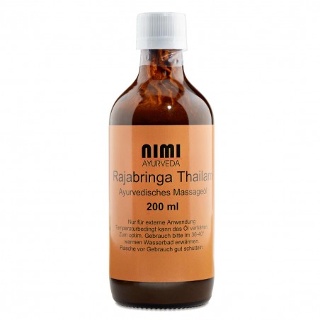 Масло для волос Rajabringa Thailam, Nimi Ayurveda, 200 мл