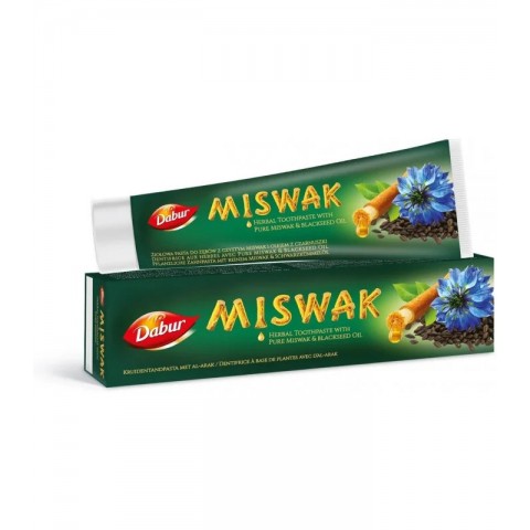 Dantų pasta su juodgrūdėmis Miswak, Dabur, 100ml