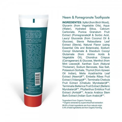 Toothpaste Neem & Pomegranate, Himalaya, 150g