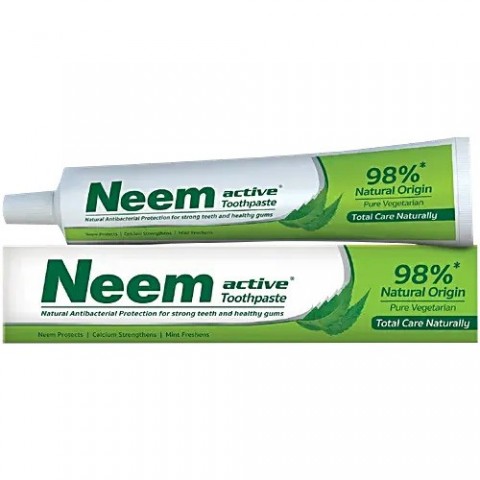 Dantų pasta su nimbamedžiu Neem Active Toothpaste, 100g