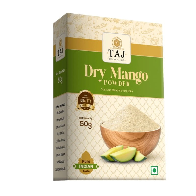 Mango milteliai Dry Mango, TAJ, 50g