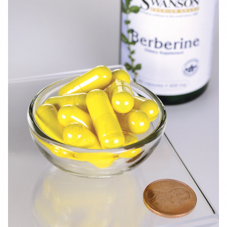 Natural Berberine, Swanson, 400mg, 60 capsules