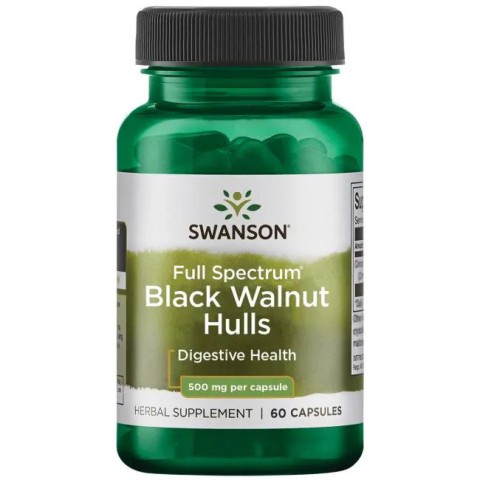 Black Walnut, Swanson, 500mg, 60 capsules