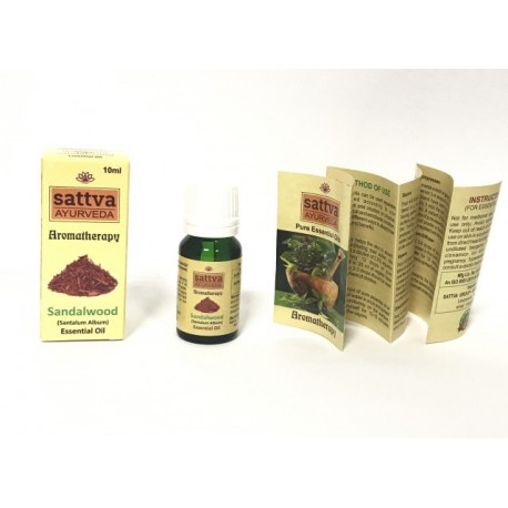 Santalo eterinis aliejus LAVENDER, Sattva Ayurveda, 10ml Santalo eterinis aliejus LAVENDER, Sattva Ayurveda, 10ml