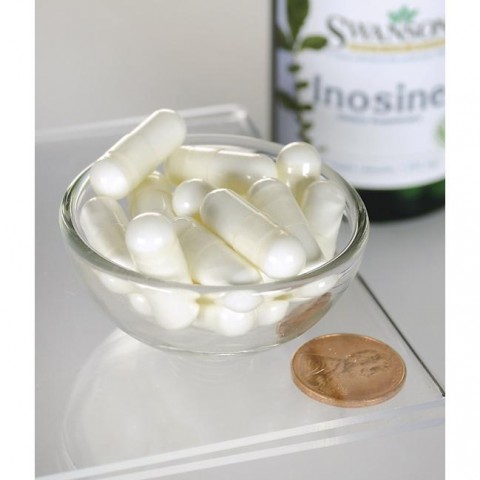 Inozinas, Swanson, 500mg, 120 kapsulių