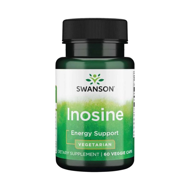 Inozinas, Swanson, 500mg, 120 kapsulių Inozinas, Swanson, 500mg, 120 kapsulių