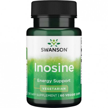 Inozinas, Swanson, 500mg, 120 kapsulių