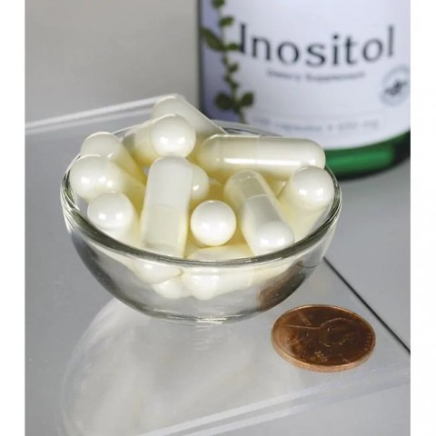 Inozitolis, Swanson, 650mg, 100 kapsulių